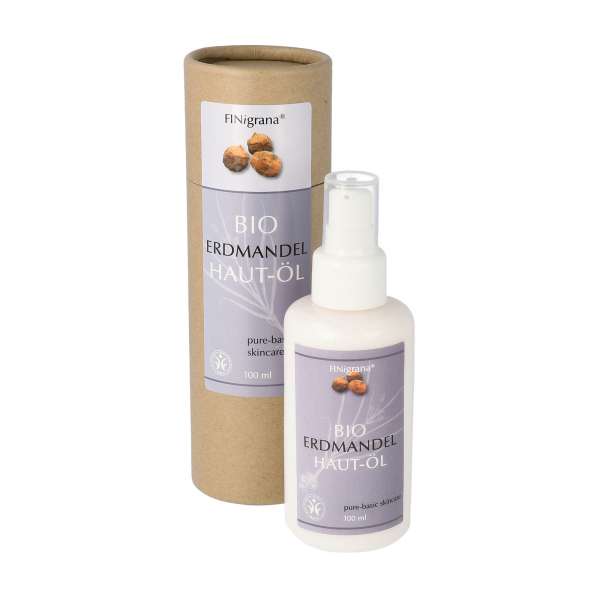 FiniGrana Bio Körperöl - Erdmandel Hautöl ohne künstliche Zusätze FiniGrana Bio Körperöl - Erdmandel Hautöl ohne künstliche Zusätze