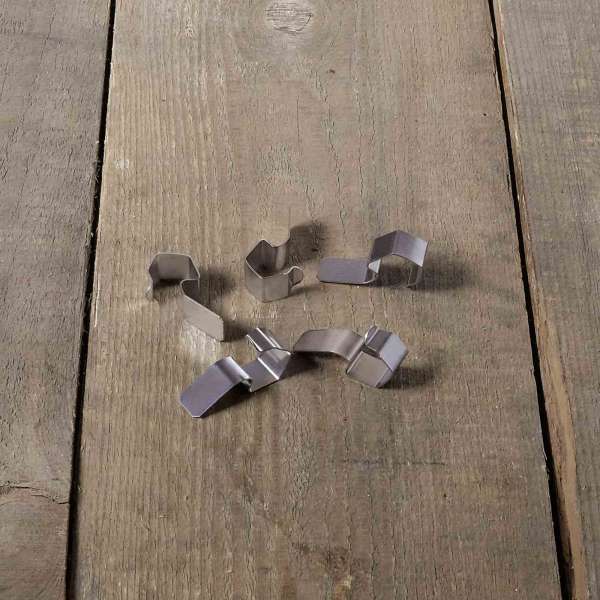 Weck Klammern für Einweckgläser & Flaschen aus Edelstahl