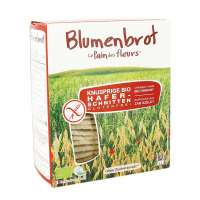 Blumenbrot Hafer glutenfrei - veganes Knäckebrot ohne Weizen Blumenbrot Hafer glutenfrei - veganes Knäckebrot ohne Weizen