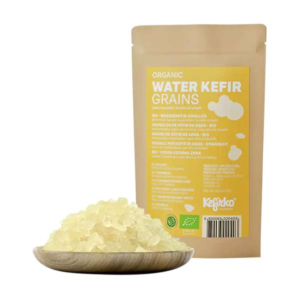 Kefirko Knollen für Wasserkefir als Starter-Kulturen Kefirko Knollen für Wasserkefir als Starter-Kulturen