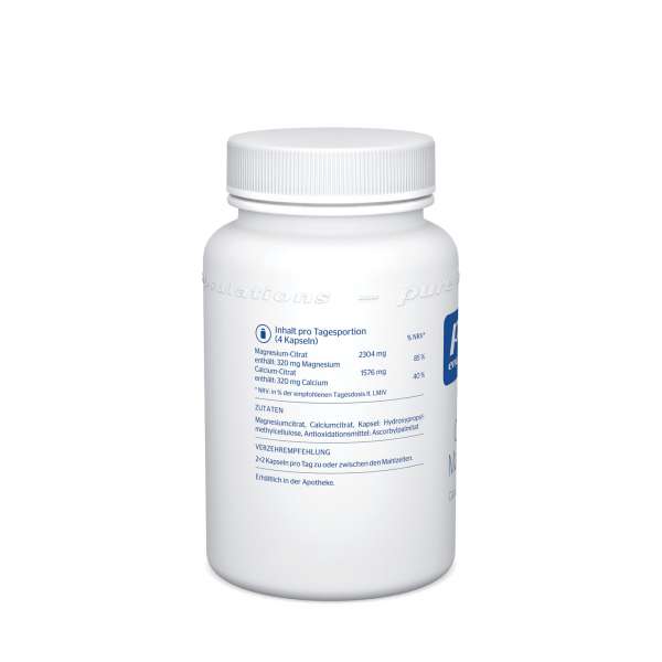PURE Calcium-Magnesium (Citrat) 90 Kapseln