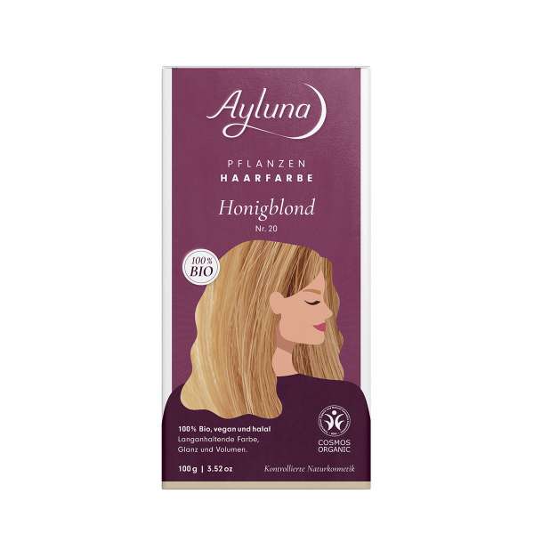 Honigblond Haarfarbe (Ayluna): Bio, vegan und naturfarben Honigblond Haarfarbe (Ayluna): Bio, vegan und naturfarben