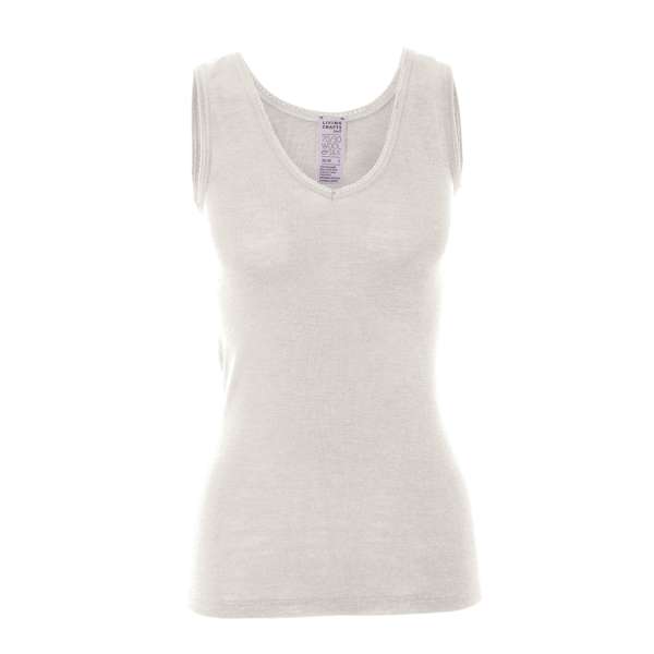Living Crafts Damen Shirt Freya aus Bio-Merinowolle und Seide Living Crafts Damen Shirt Freya aus Bio-Merinowolle und Seide