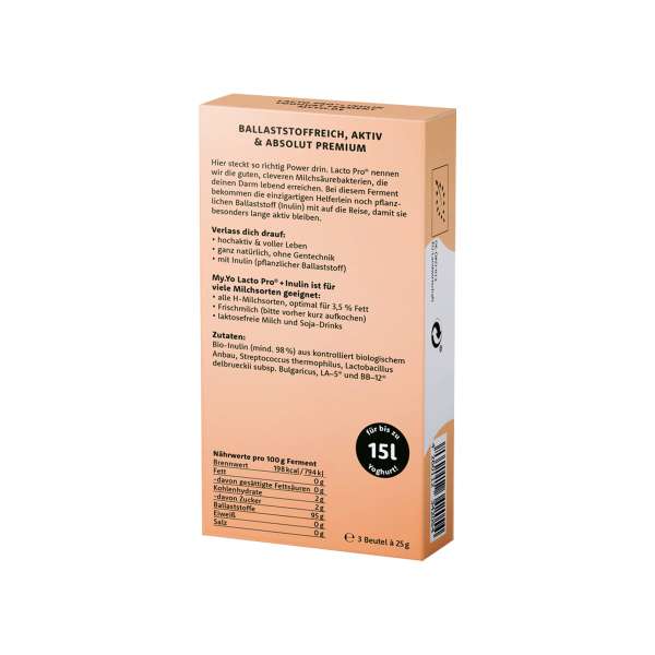 My Yo Joghurt mit Inulin: Selbstgemachter Genuss