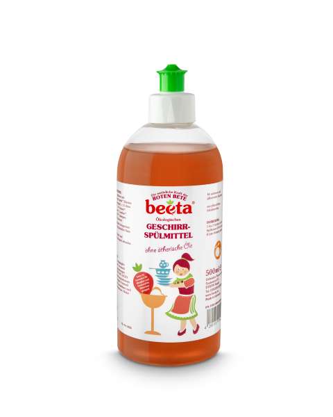 Beeta Geschirrspülmittel biologisch abbaubar & duftfrei Beeta Geschirrspülmittel biologisch abbaubar & duftfrei