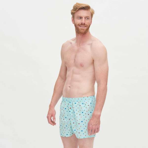 Living Crafts Boxershorts Herren Bio Baumwolle - 2er Set