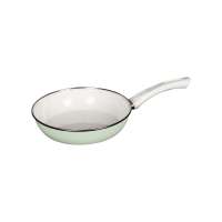 Nouvelle Ceramic-Glas Pfannen green, blue, white, 24 + 28 cm Nouvelle Ceramic-Glas Pfannen green, blue, white, 24 + 28 cm
