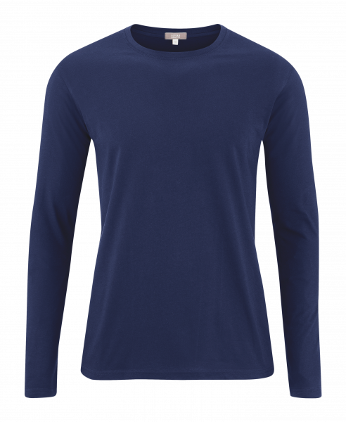 Living Crafts Basic Langarmshirt Herren aus 100% Bio Baumwolle Living Crafts Basic Langarmshirt Herren aus 100% Bio Baumwolle
