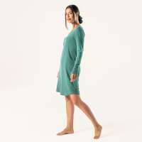 Vorschau: Nachthemd für Damen, Langarm, Baumwolle – von Living Crafts Vorschau: Nachthemd für Damen, Langarm, Baumwolle – von Living Crafts