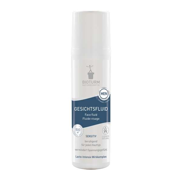 Bioturm Gesichtsfluid sensitiv: Feuchtigkeitscreme für Männer Bioturm Gesichtsfluid sensitiv: Feuchtigkeitscreme für Männer