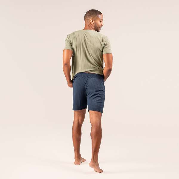 Natürlich schlafen im Living Crafts Herren Sommer-Schlafanzug