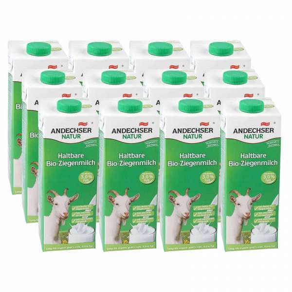 Bio Ziegenmilch haltbar 12er Sparpack günstig online kaufen Bio Ziegenmilch haltbar 12er Sparpack günstig online kaufen