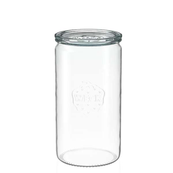 WECK Zylinderglas 1590 ml mit Glasdeckel – 6 Stück WECK Zylinderglas 1590 ml mit Glasdeckel – 6 Stück