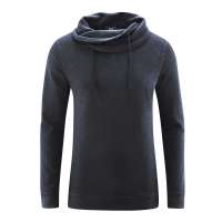 Living Crafts Baumwoll-Sweatshirt für Herren mit schickem Tunnelkragen Living Crafts Baumwoll-Sweatshirt für Herren mit schickem Tunnelkragen