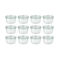 Vorschau: Kleine Weckgläser mit Deckel im günstigen 12er Spar-Set - 165 ml Vorschau: Kleine Weckgläser mit Deckel im günstigen 12er Spar-Set - 165 ml