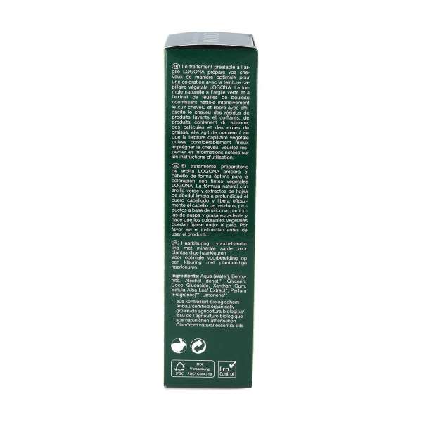 Logona Color Plus Colorations Vorbehandlung Haare färben