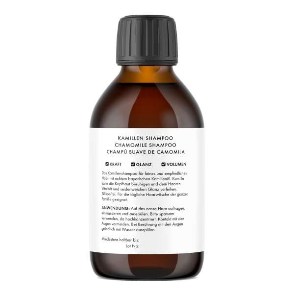 PureNature Kamille Shampoo - Milde Pflege für die ganze Familie