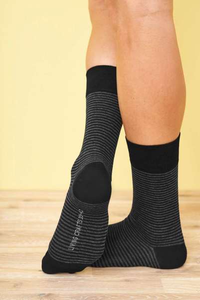 Bio Baumwollsocken Herren - im günstigen 2er Pack