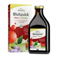Herbaria Blutquick Eisen + Vitamine vegan & ohne Alkohol Herbaria Blutquick Eisen + Vitamine vegan & ohne Alkohol