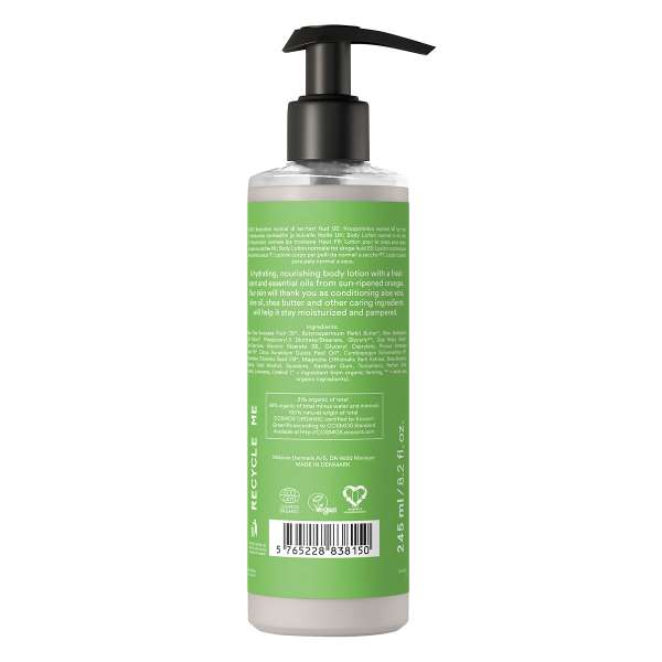 Urtekram Aloe Vera Körperlotion mit Olive - ohne Mineralöl, 250ml