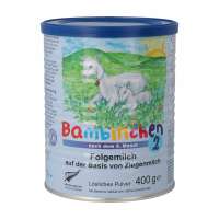 Säuglingsmilchnahrung Bambinchen 2 mit bekömmlicher Ziegenmilch Säuglingsmilchnahrung Bambinchen 2 mit bekömmlicher Ziegenmilch