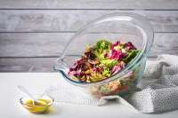 Vorschau: Pyrex Schüssel aus Borosilikatglas mit breiter Tülle & Griffrand Vorschau: Pyrex Schüssel aus Borosilikatglas mit breiter Tülle & Griffrand