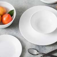 Vorschau: Kleiner Speiseteller weiß mit Wellenrand Vorschau: Kleiner Speiseteller weiß mit Wellenrand