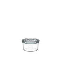 WECK Sturzglas 120 ml mit Glasdeckel – 12 Stück