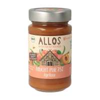 Allos Frucht Pur Fruchtaufstrich Aprikose aus vollreifen Bio Früchten Allos Frucht Pur Fruchtaufstrich Aprikose aus vollreifen Bio Früchten