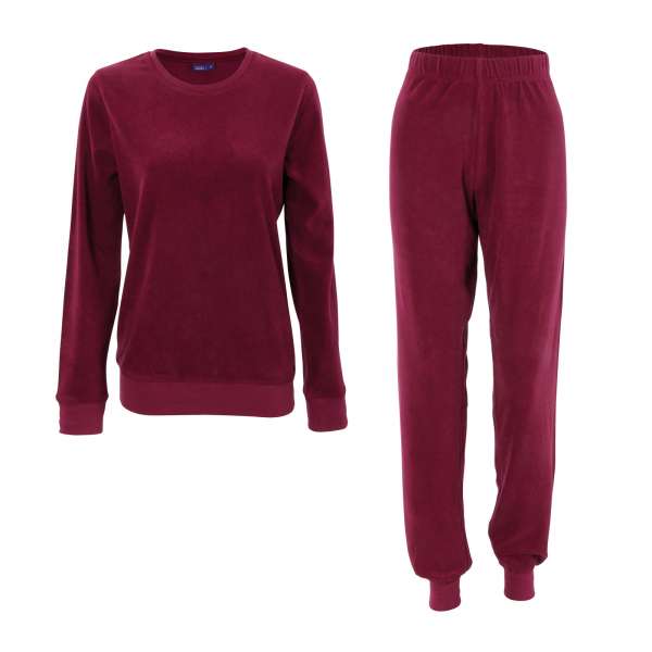 Frottee Schlafanzug Damen aus 100% weicher Bio Baumwolle Frottee Schlafanzug Damen aus 100% weicher Bio Baumwolle