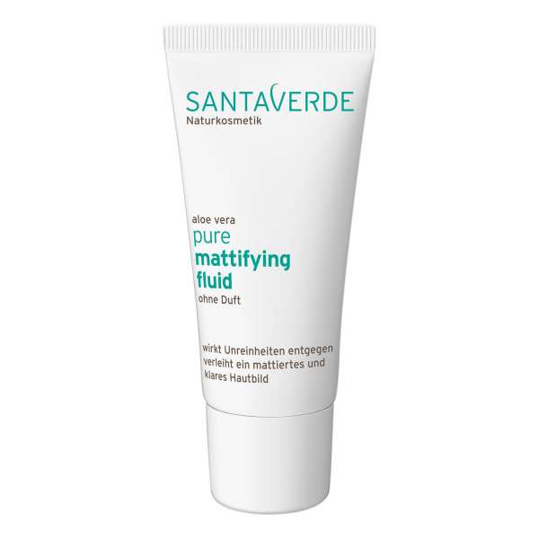 SantaVerde Pure Mattifying Fluid - pflegt & mattiert die Gesichtshaut SantaVerde Pure Mattifying Fluid - pflegt & mattiert die Gesichtshaut