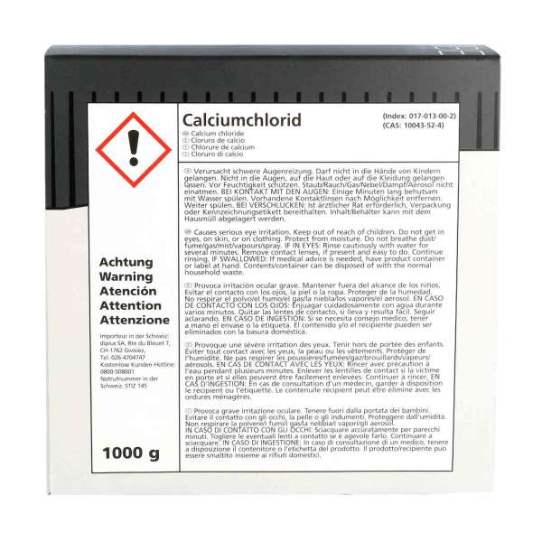 Luftentfeuchter-Nachfüllpack 1kg - Salzblock für Cube Entfeuchter