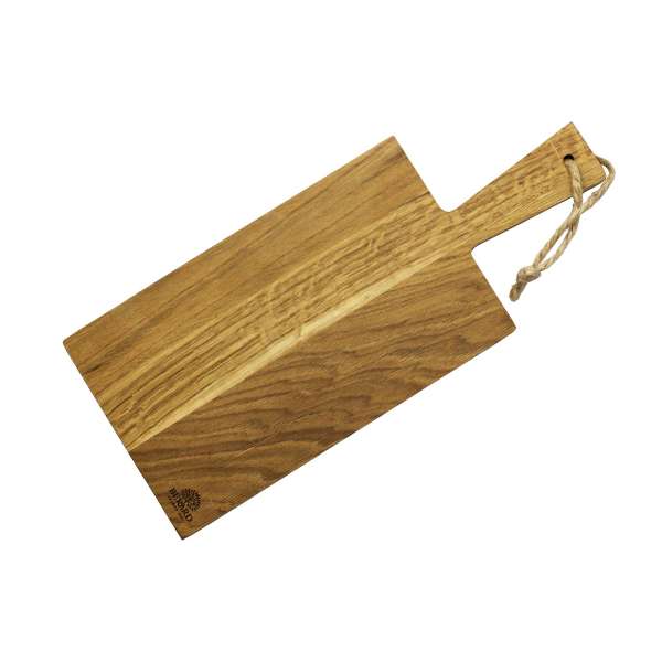 Eichenholz Schneidebrett - Robust, funktional und rustikal Eichenholz Schneidebrett - Robust, funktional und rustikal