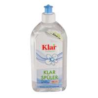 Klarspüler Spülmaschine gegen Kalkflecken auf Glas - Klar Klarspüler Spülmaschine gegen Kalkflecken auf Glas - Klar