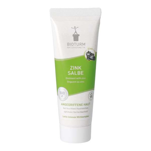 Zinksalbe gegen Pickel (Akne und Juckreiz) von Bioturm - Hautschutz