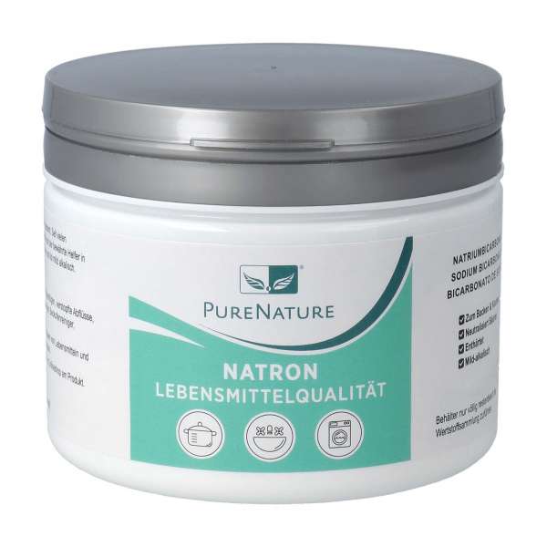 PureNature reines Natron zum Backen, Putzen und Waschen PureNature reines Natron zum Backen, Putzen und Waschen