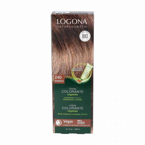 Logona Pflanzenhaarfarbe Color Creme Nougatbraun - bio-zertifiziert